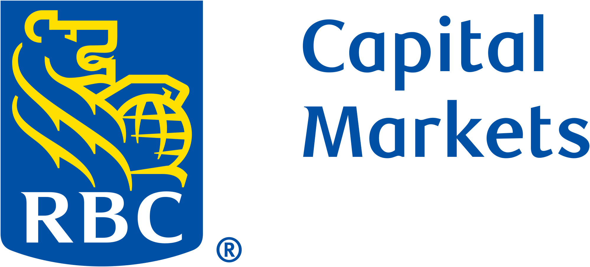RBC Capital Markets logo with a blue and yellow lion emblem.